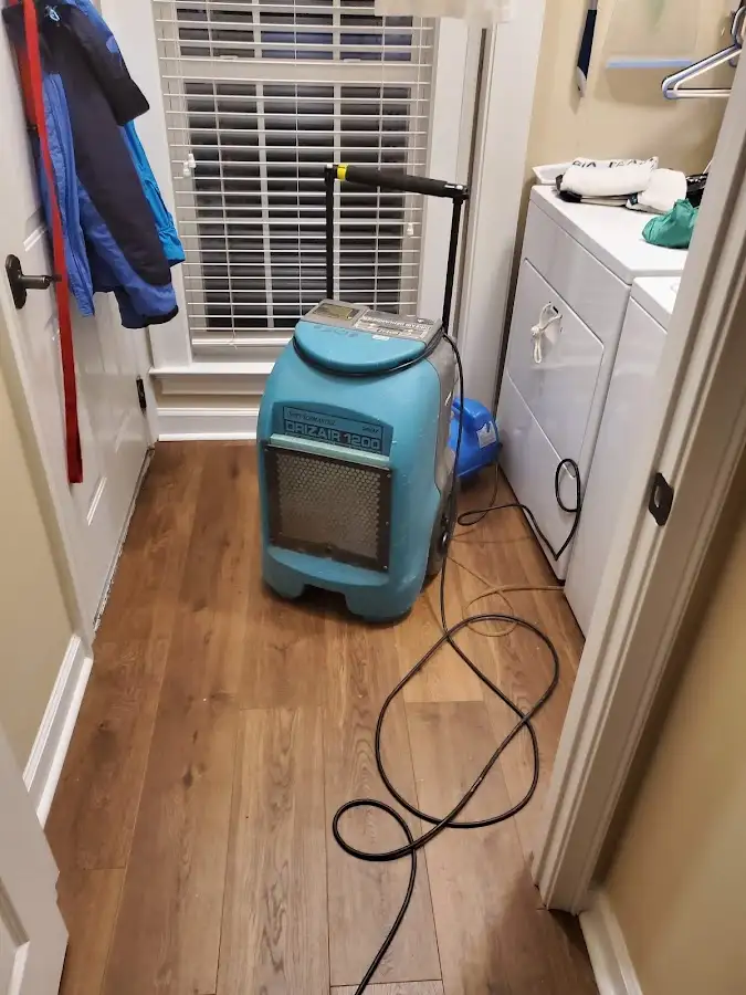 Commercial dehumidifier deployed for Flood Damage Cleanup in Hinesville
